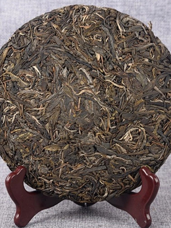 357g Mansong Raw Cake Pu'er Raw Tea 2020 Mansong Spring Tea Dashu Tea Raw Pu'er Yunnan Tea